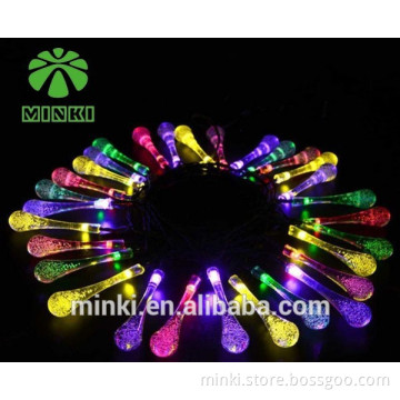 Connectable 9Color 50LED 7M String Fairy COPPER SOLAR Lights Xmas Christmas Party Wedding